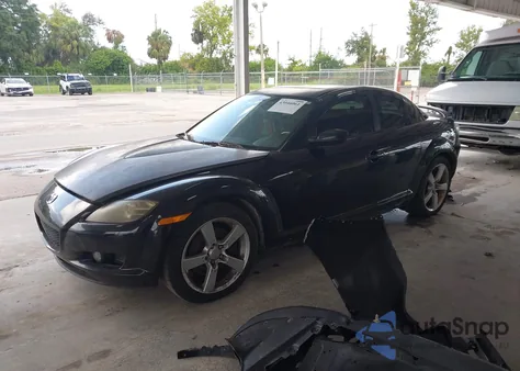 2004 Mazda Rx-8 Sport Automatic из США, поврежденный, VIN JM1FE17N840134635